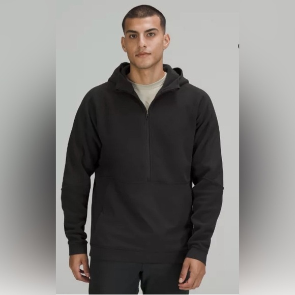 Mens Lululemon Thick Fleece Half Zip Hoodie Small - Picture 1 of 14